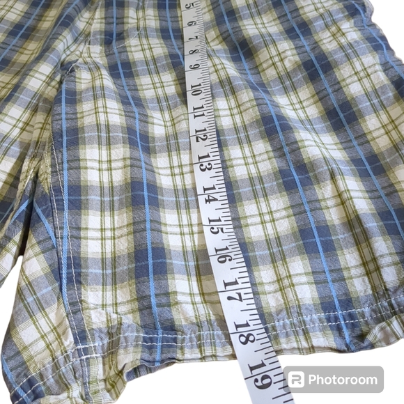 Legend One Men's Plaid Cargo Shorts Size 46 Flat Front, Plaid - Picture 9 of 9